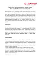 Fair Processing notice - third party