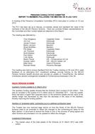 PCC Report to Members 10-07-12
