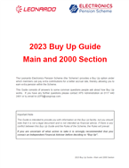 Buy up guide - Main and 2000 Section (2023-24)