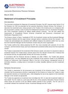 Statement of Investment Principles (DB)