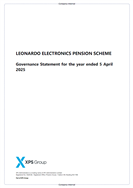 DC Chair's Governance Statement