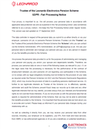 Fair Processing Notice 